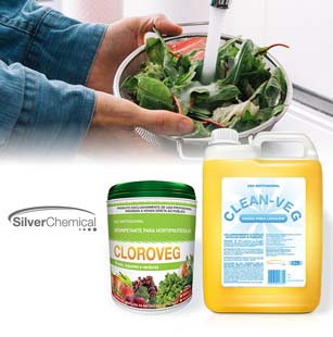 Silver Chemical tem o melhor sanitizante de frutas, legumes e verduras do mercado